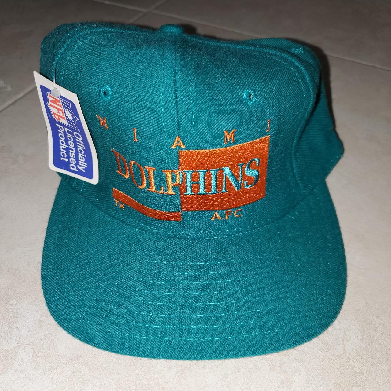 90s THE GAME MIAMI DOLPHINS EMBROIDERED - Depop