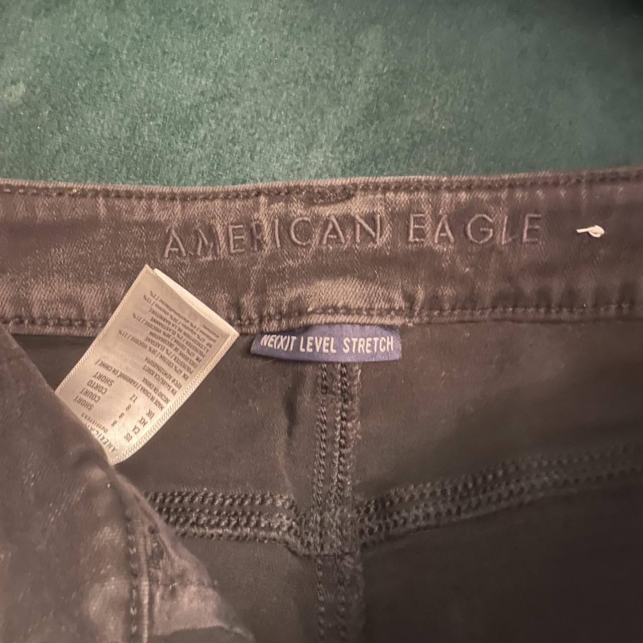 American Eagle Outfitters Women's Black Jeans Depop