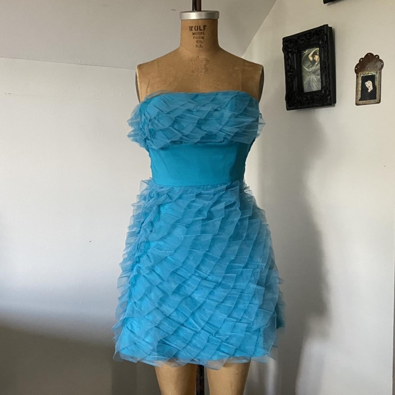 Betsey johnson blue clearance dress