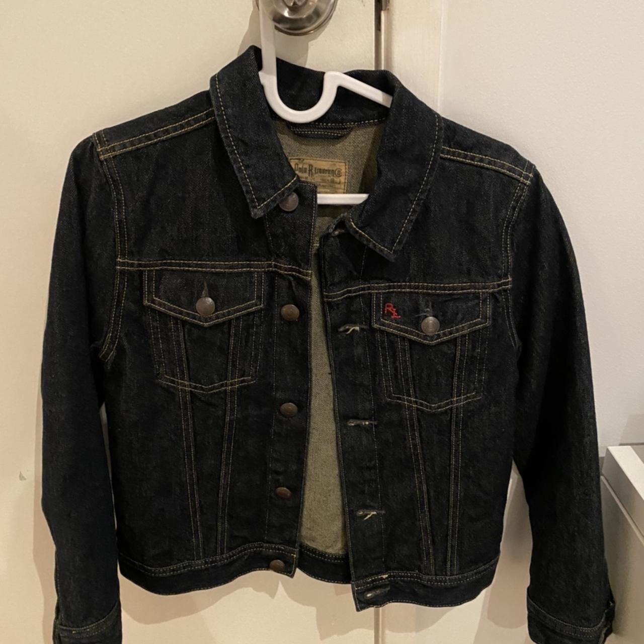Vintage Ralph Lauren denim jacket!! Size 10 but I’m... - Depop