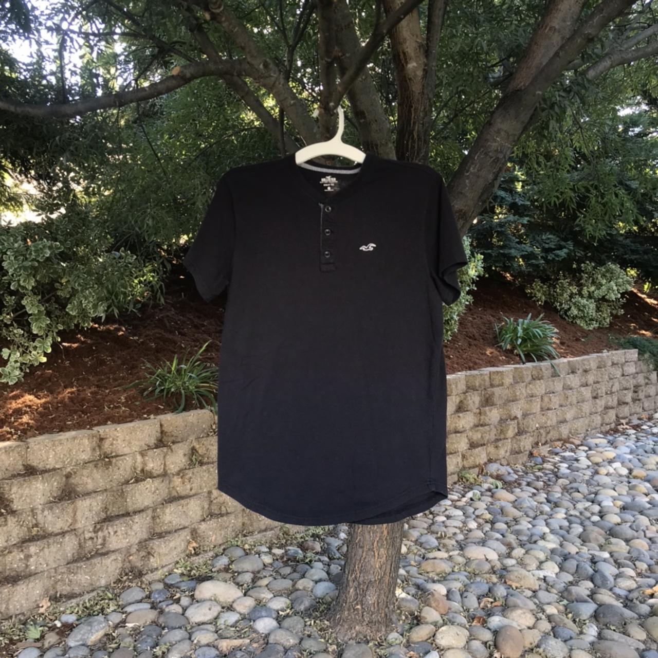 Hollister Co. Men's Black Shirt | Depop