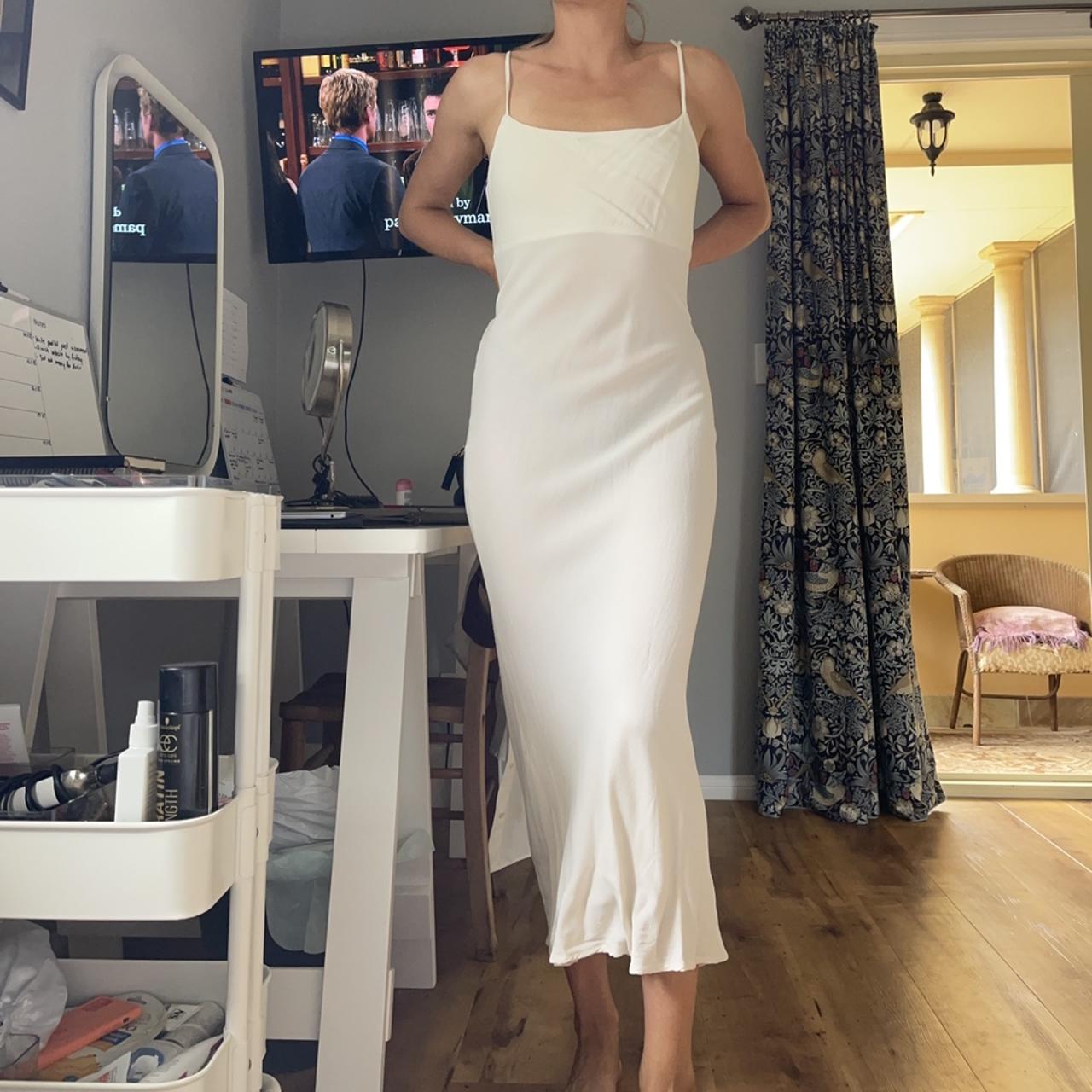 Flynn skye white dress, size small. Worn a few... - Depop