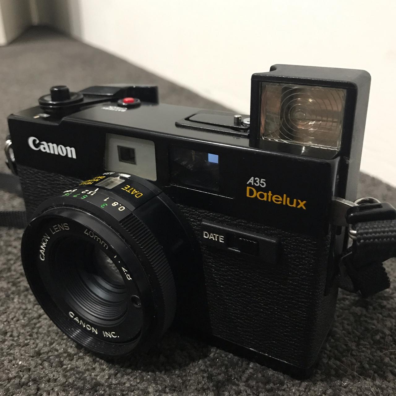 FILM CAMERA Canon A35 Datelux 40mm 2.8 works | Depop