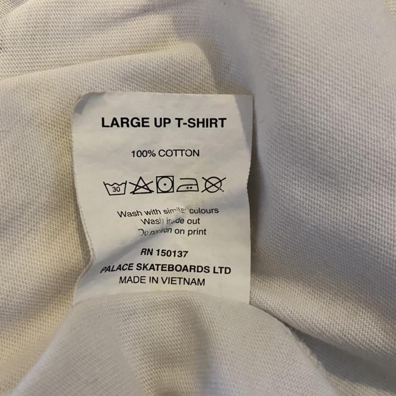 Palace Large Up T-Shirt. - Depop