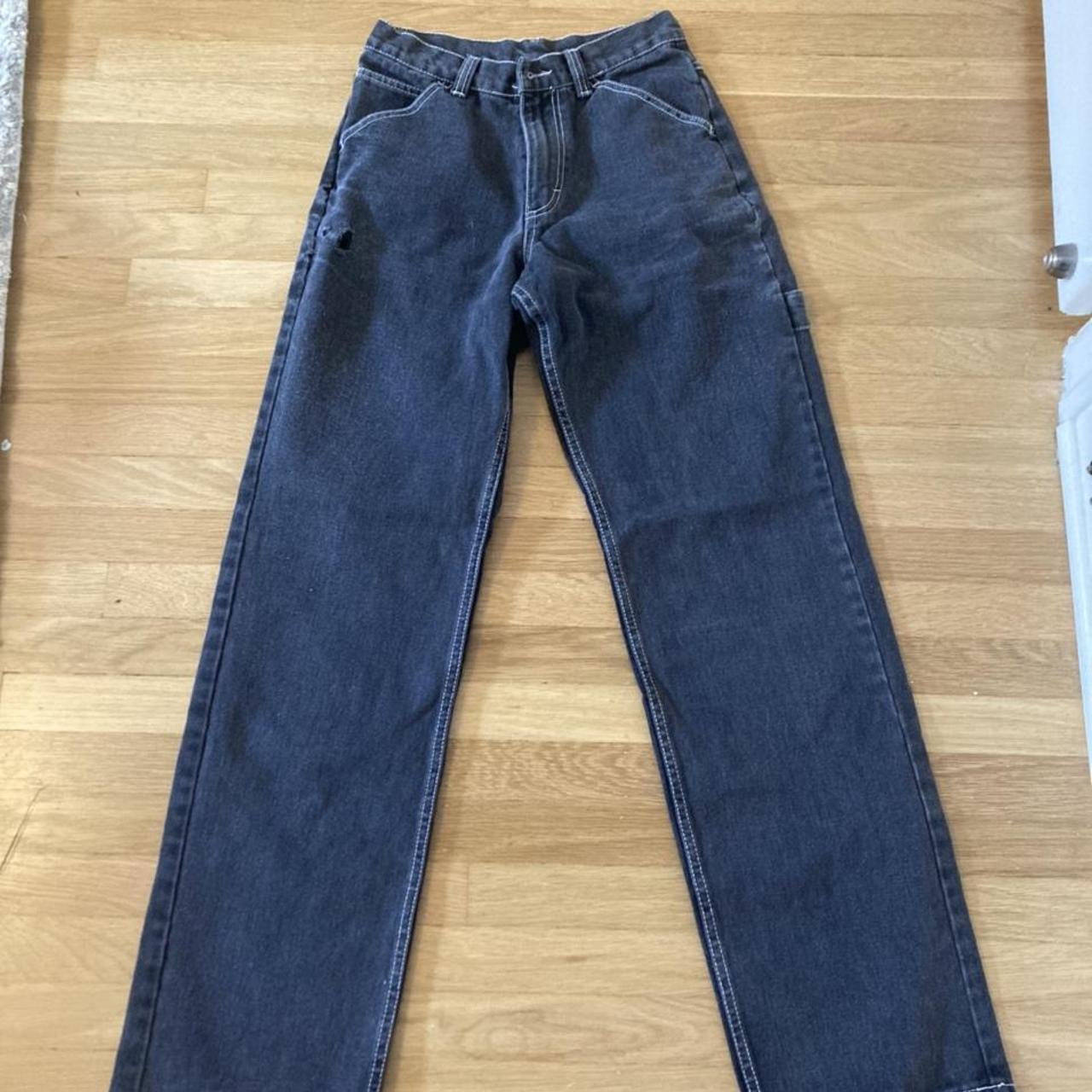 dark grey brandy carpenter jeans free... Depop