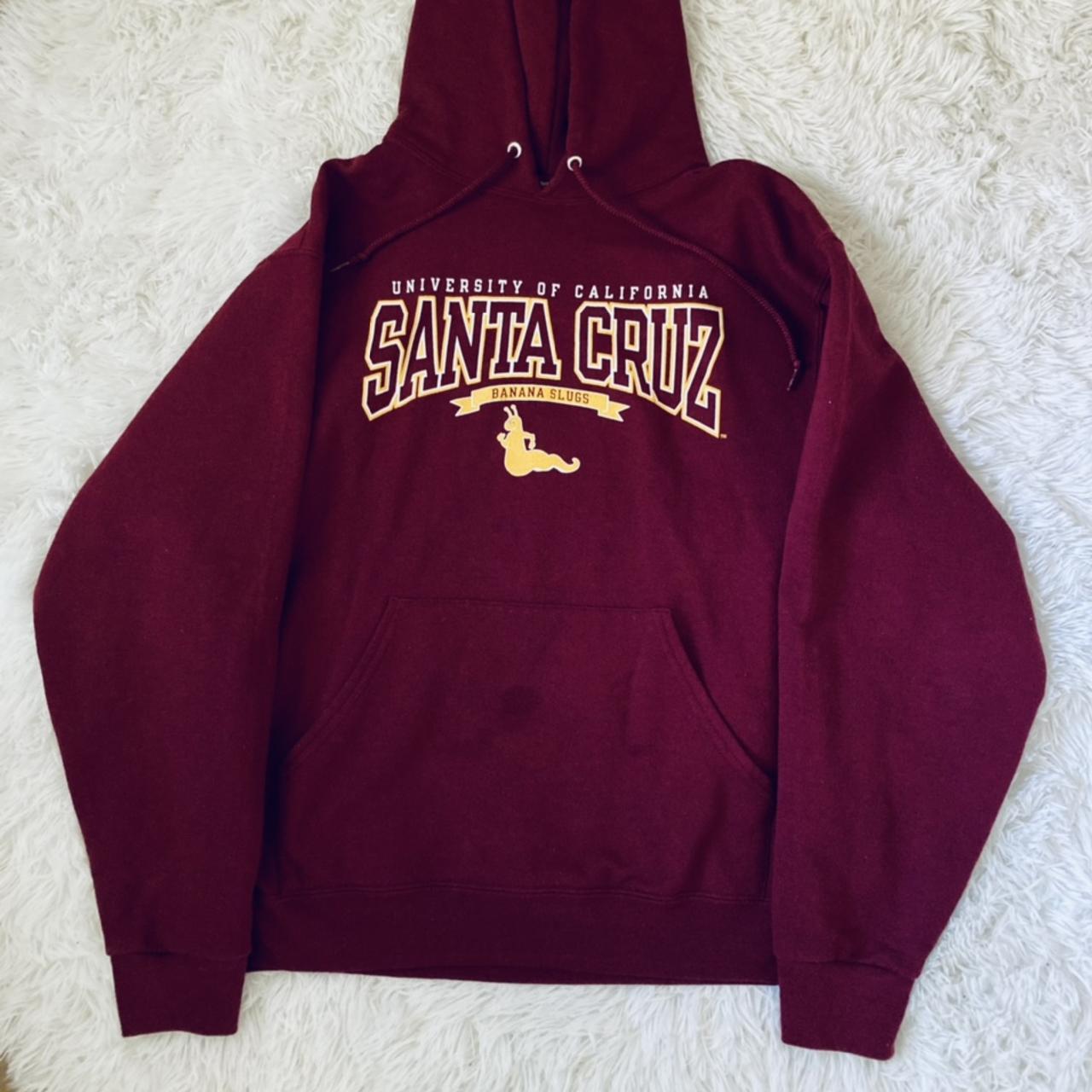 UC Santa Cruz College Merch Hoodie Worn a couple Depop