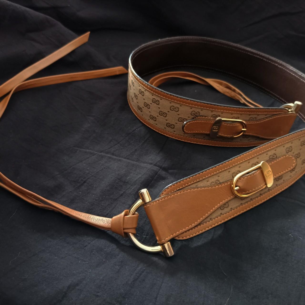 mens tan gucci belt