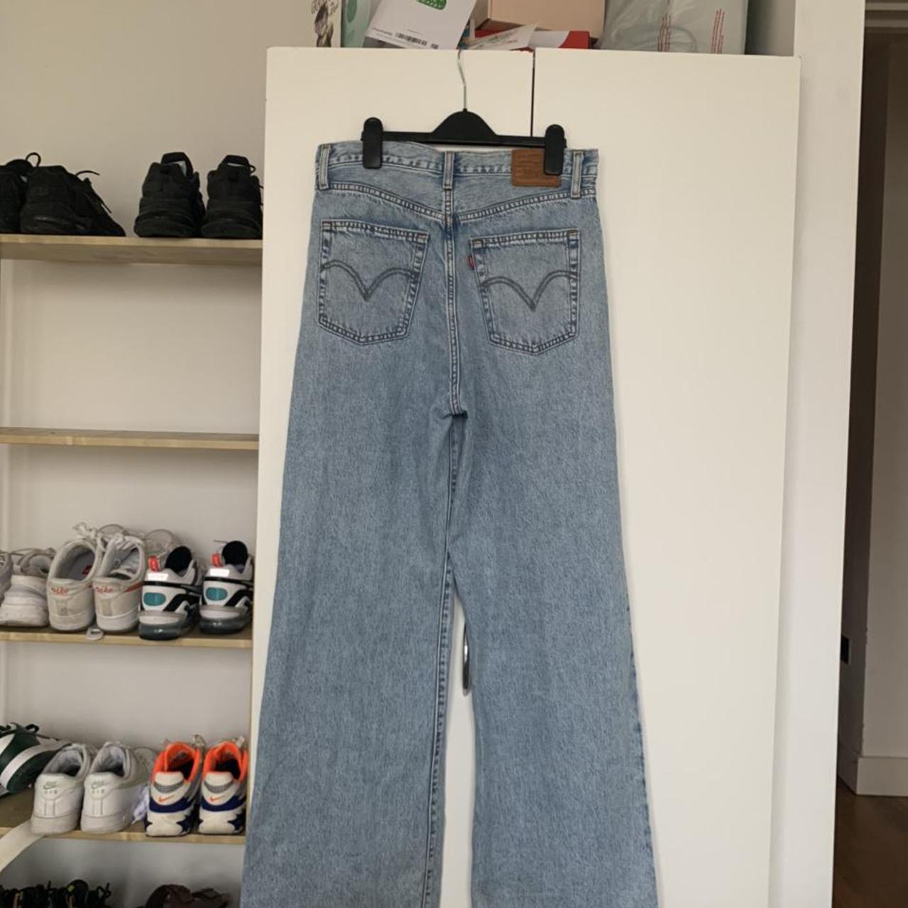 Levi’s rib cage wide leg jeans 💓 Waist 30 Lovely... Depop