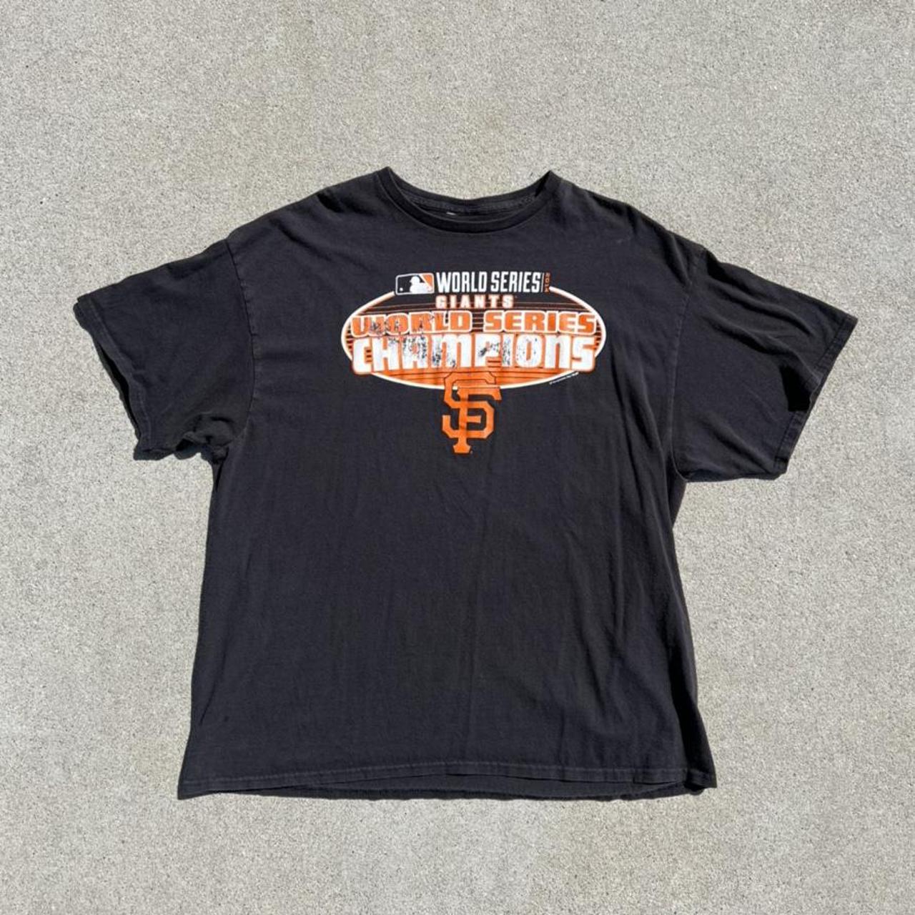 Giants shirt (City of G's) Black and orange PRO 5 - Depop