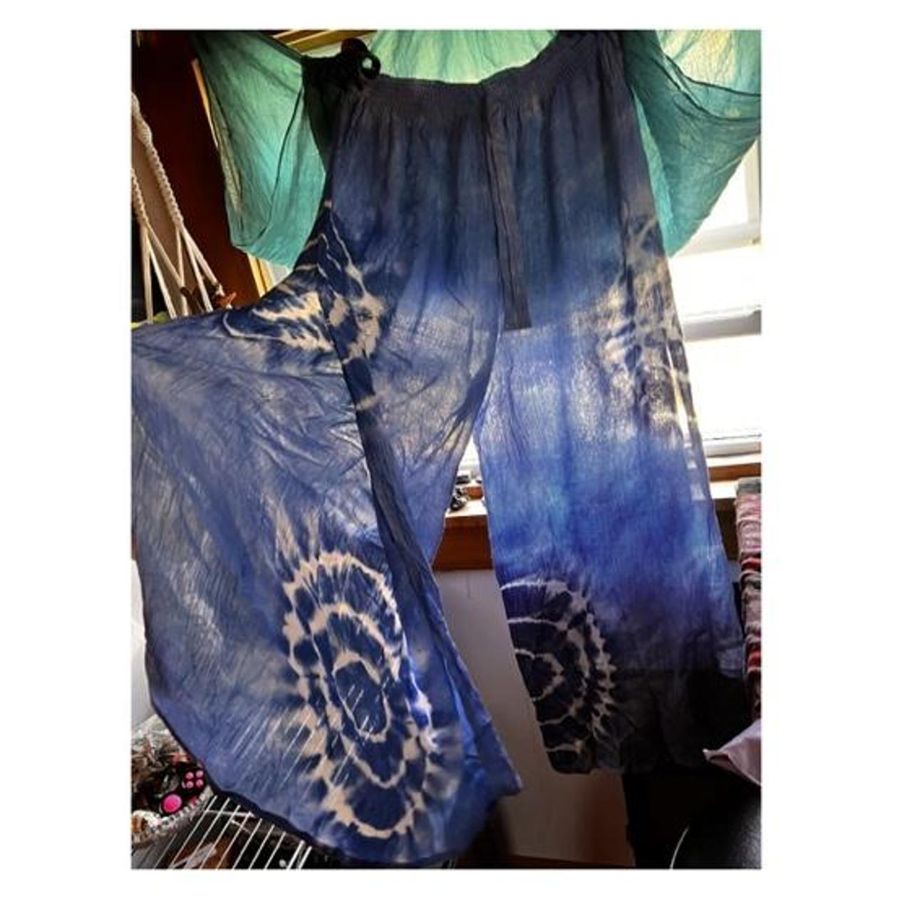 Tie dye flowy on sale pants