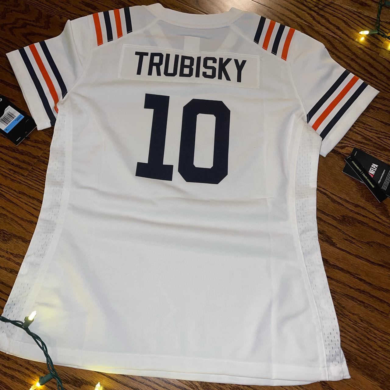 Nike Mitch Trubisky Vapor Limited SZ XL Chicago - Depop