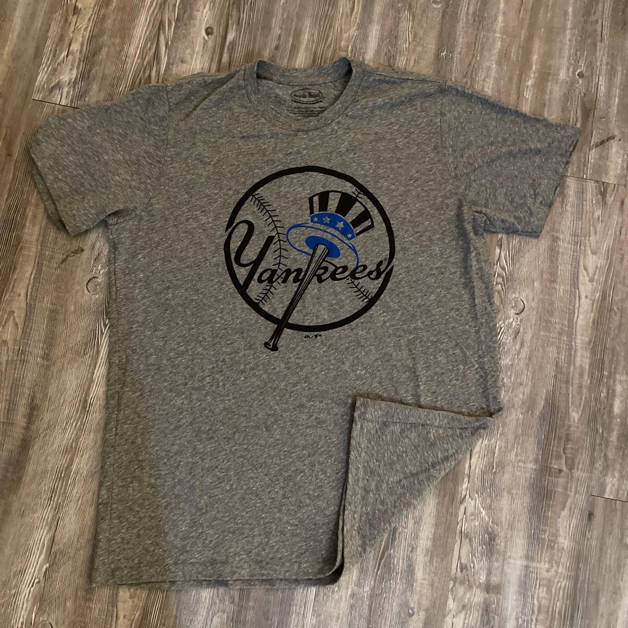 New York Yankees St. Patrick's day Majestic t-shirt. - Depop