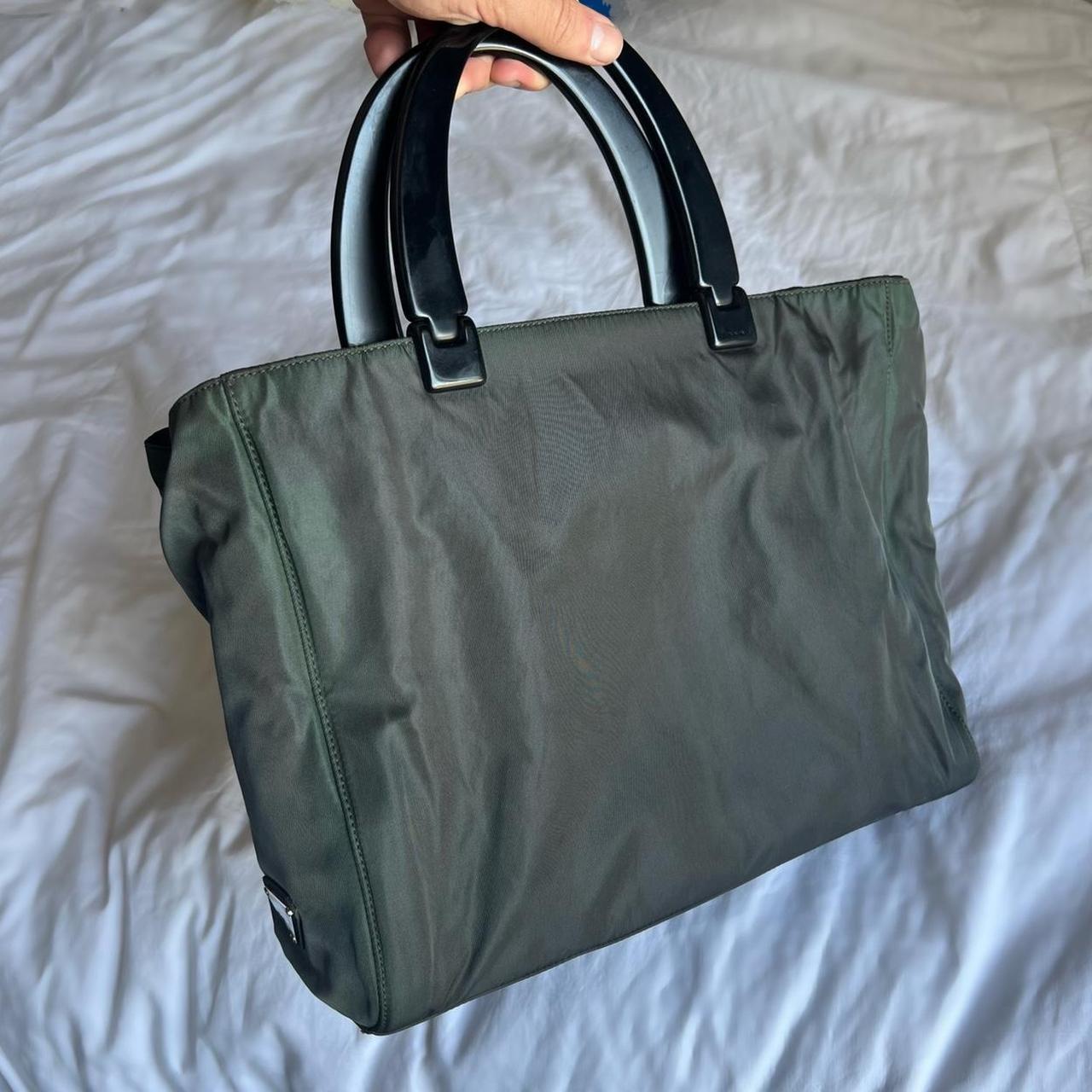 Prada Women's Grey Bag | Depop