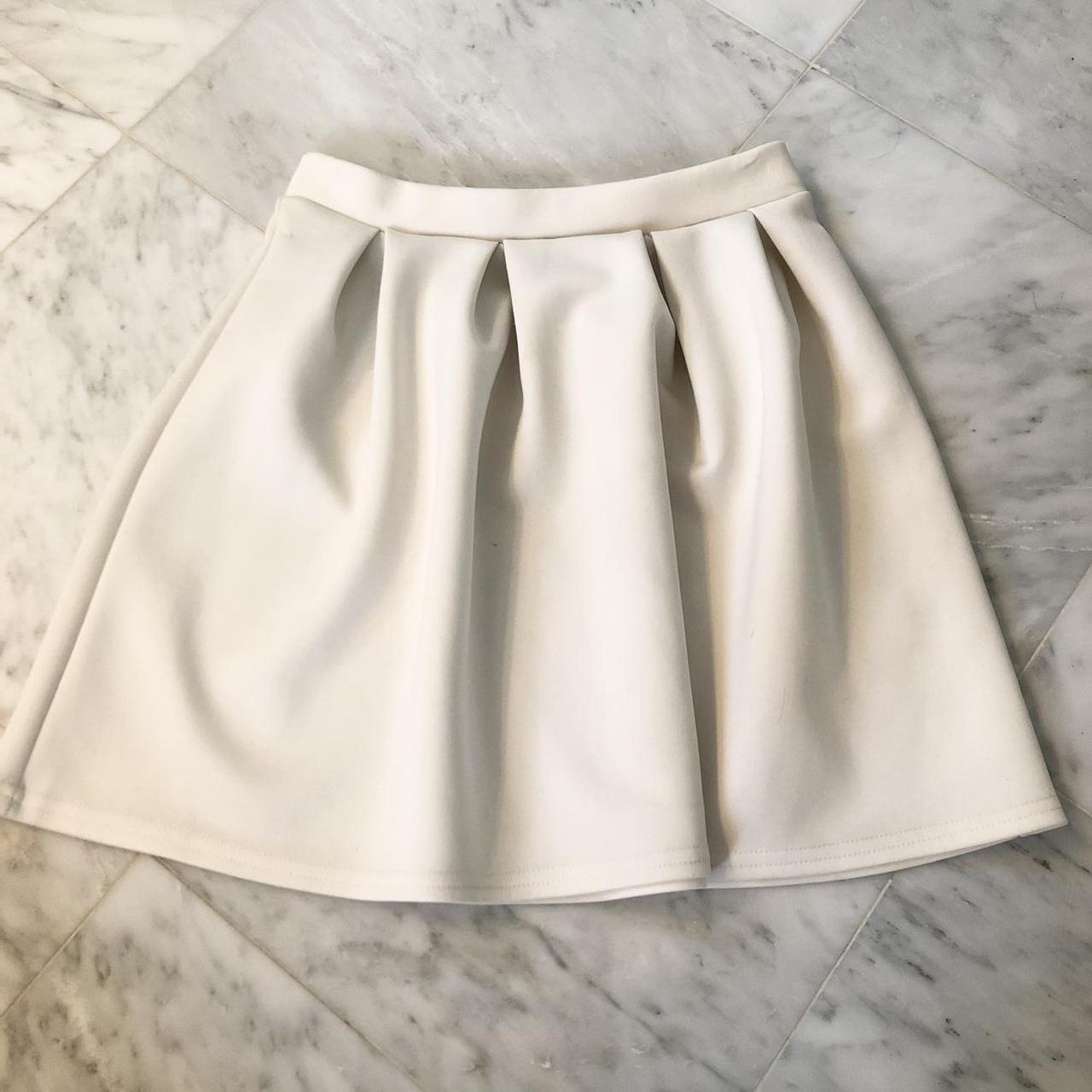 Missguided white pleated tennis skirt🧚🏻‍♀️ Depop