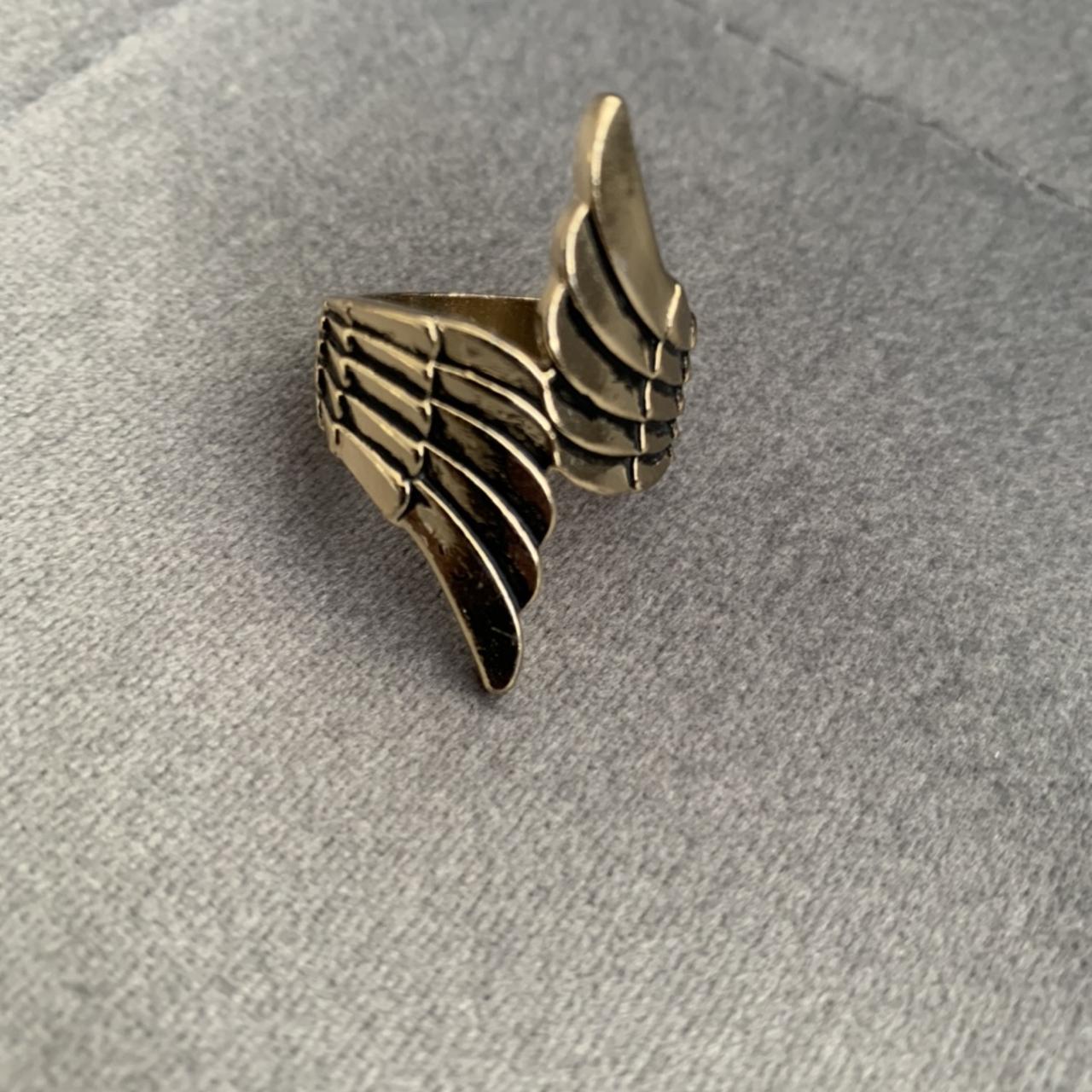 thumbnail image 2 of Acrylic Angel Wings With Cross Wall Decoration - Graceful Desk Ornament For Home, Office, Bedroom (Style A) 2 of 14