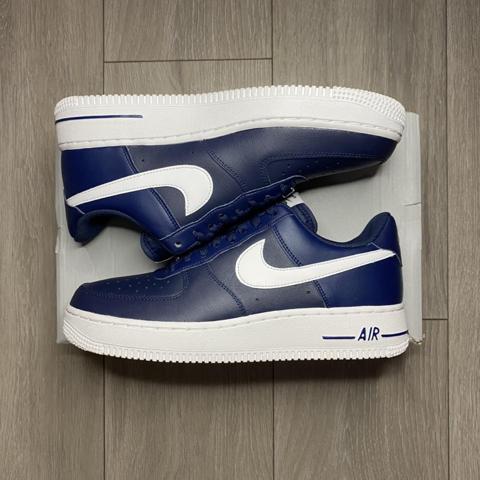 Nike Air Force 1 “NBA Black Blue Gale Laser - Depop