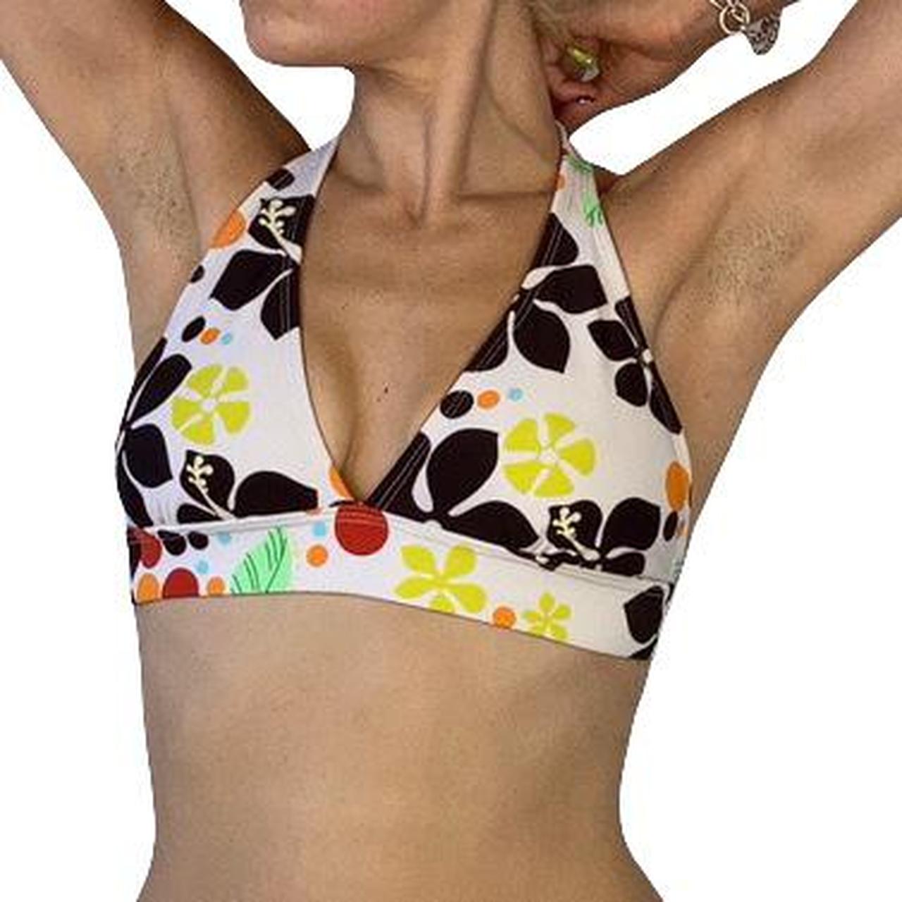 Product Image 1 - hawaiian floral print retro bikini