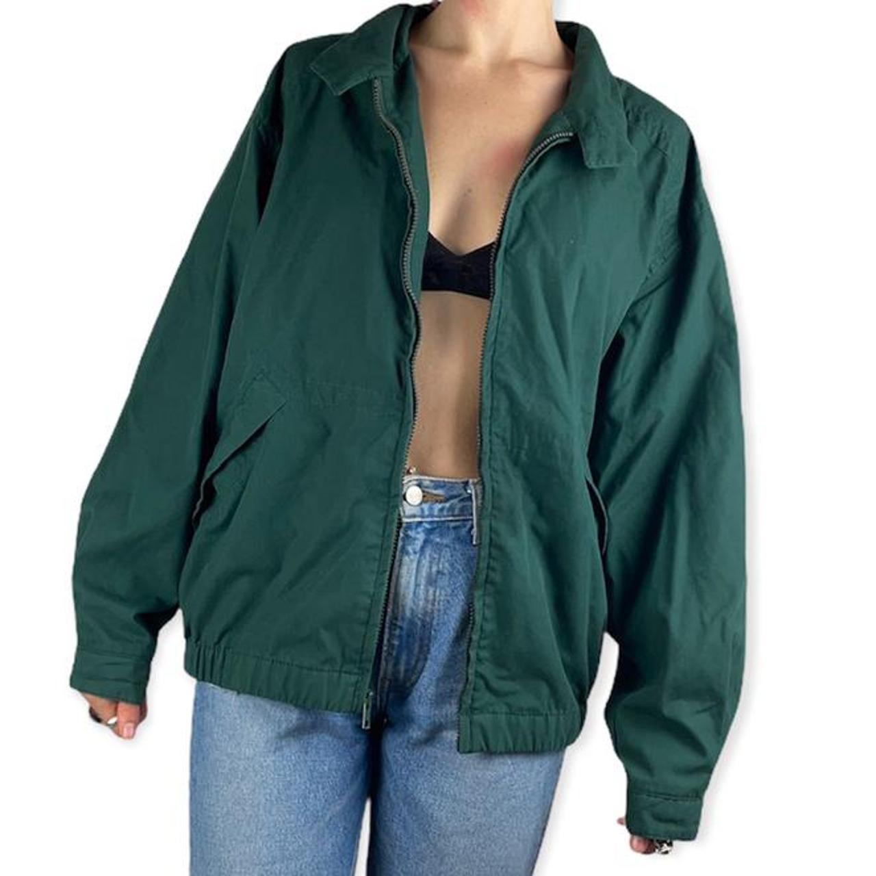 forest green bomber jacket