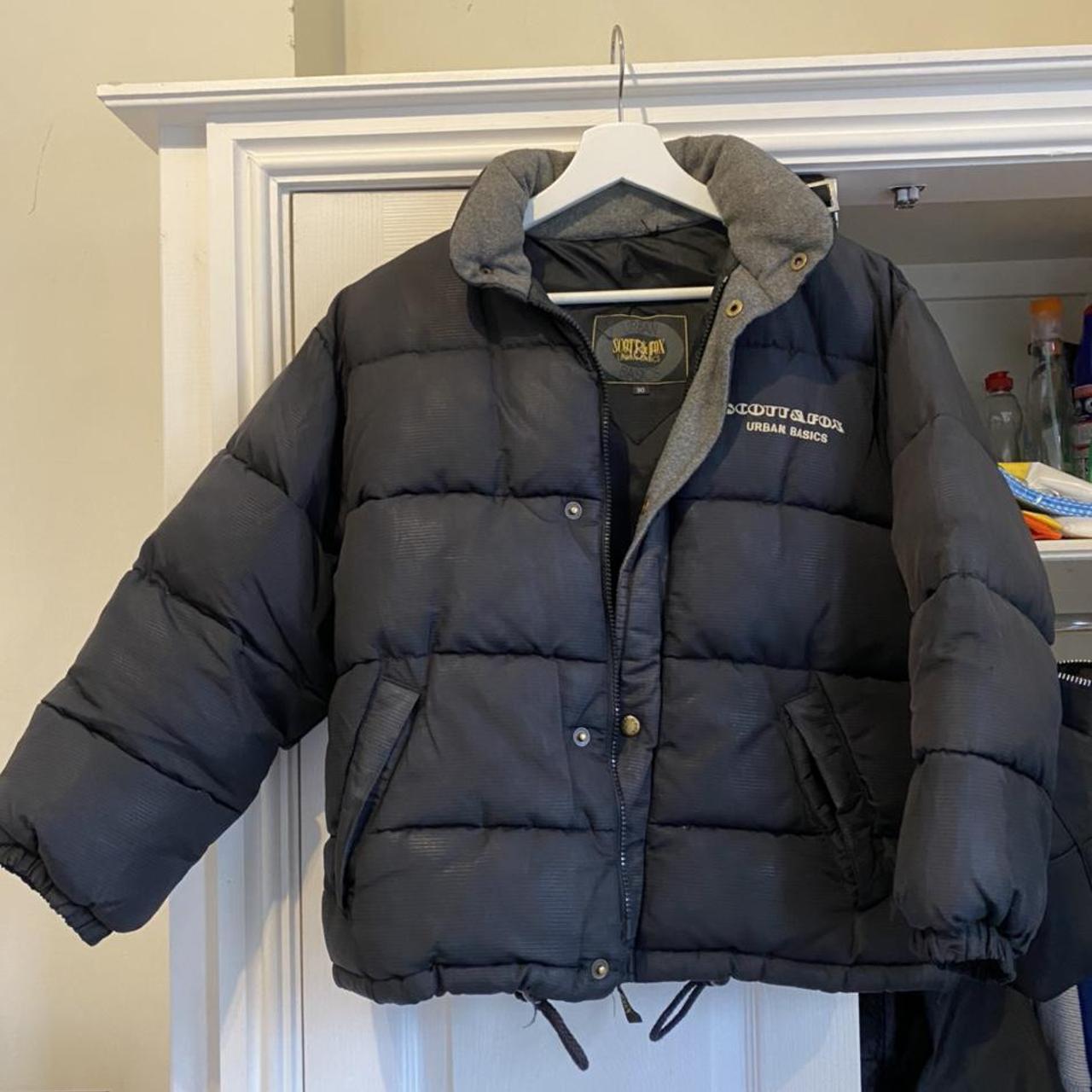 Mens Jackets Scott And Fox Puffer Jacket Black Puffer Best Fit A Size