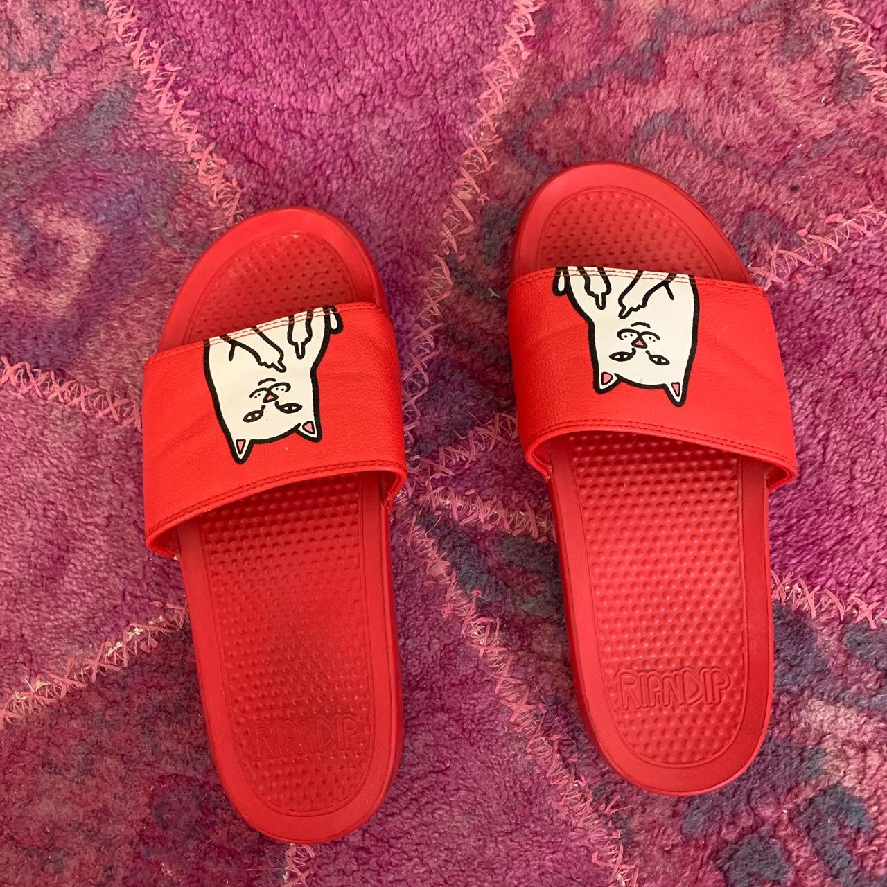 Red ripndip deals slides