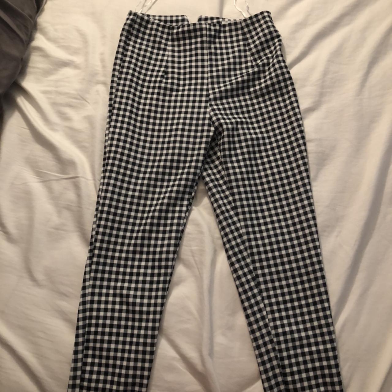 princess polly gingham pants! super cute and... - Depop