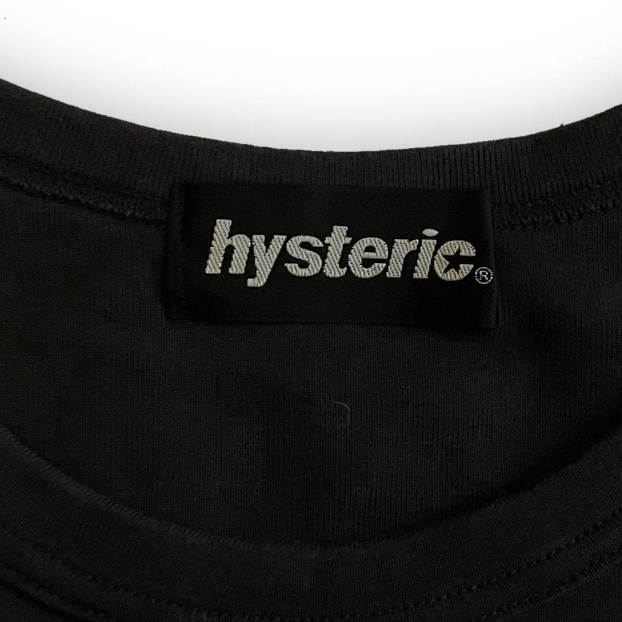 Hysteric Glamour Women's Black and Red T-shirt (2)