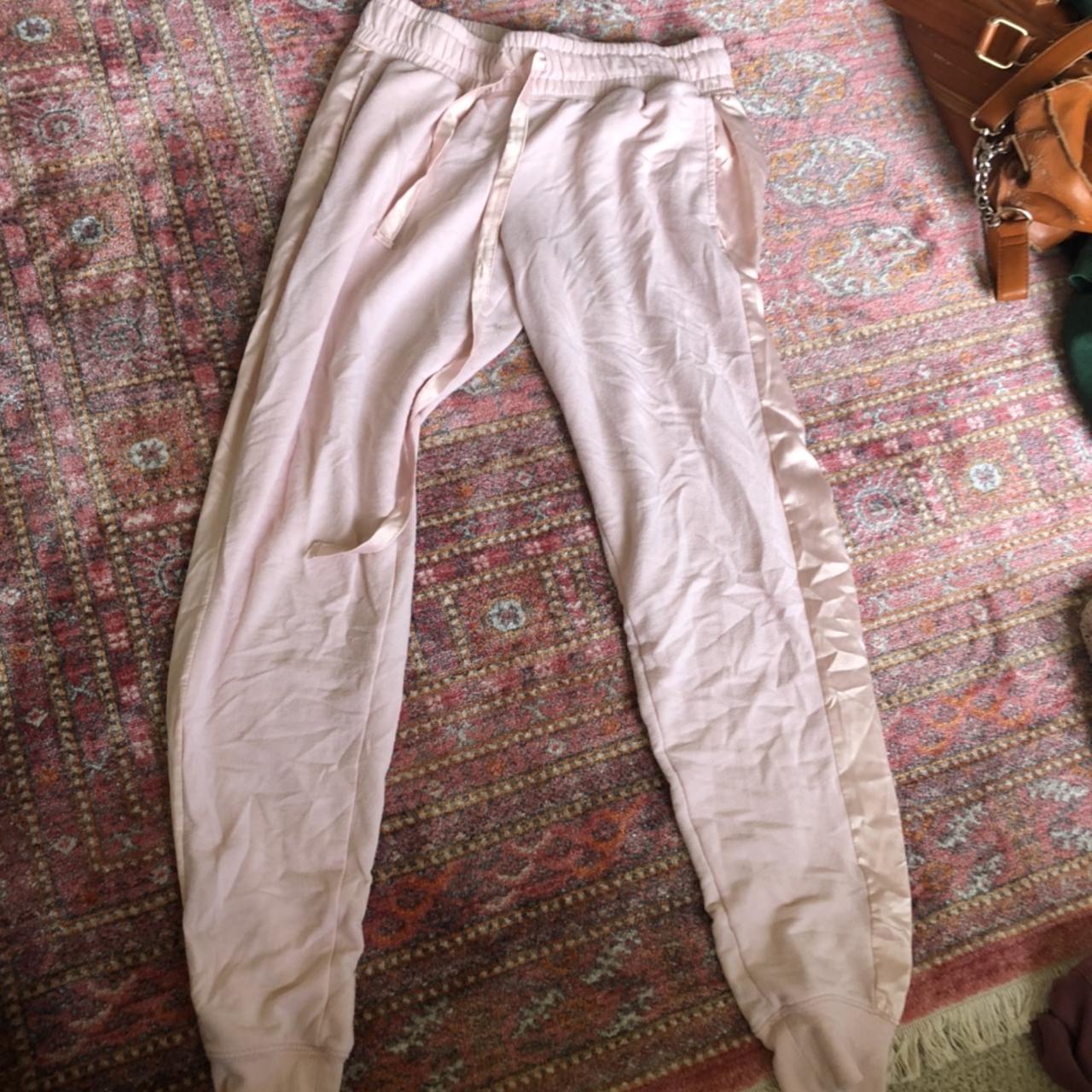 Silk hot sale jogger pants