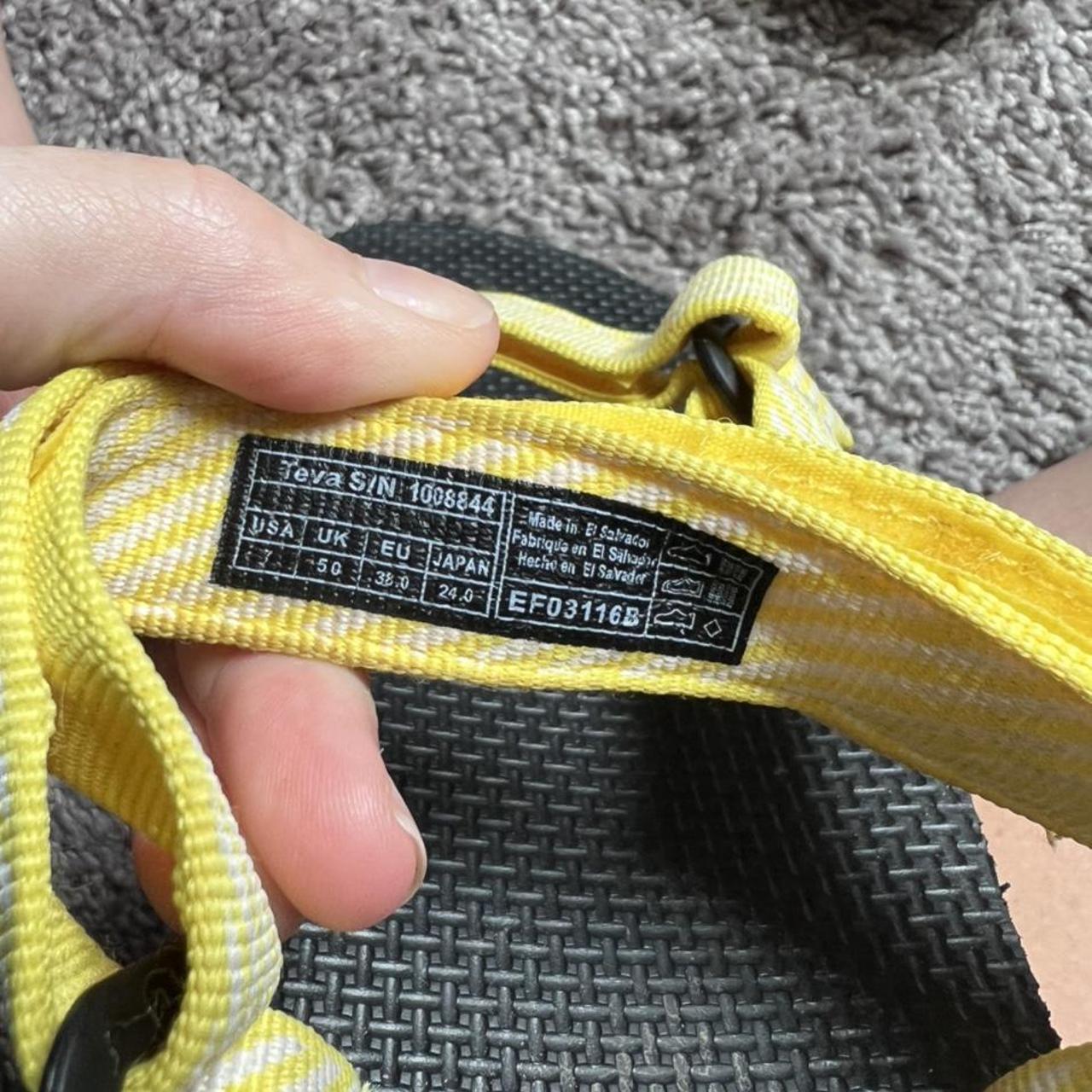 yellow platform tevas