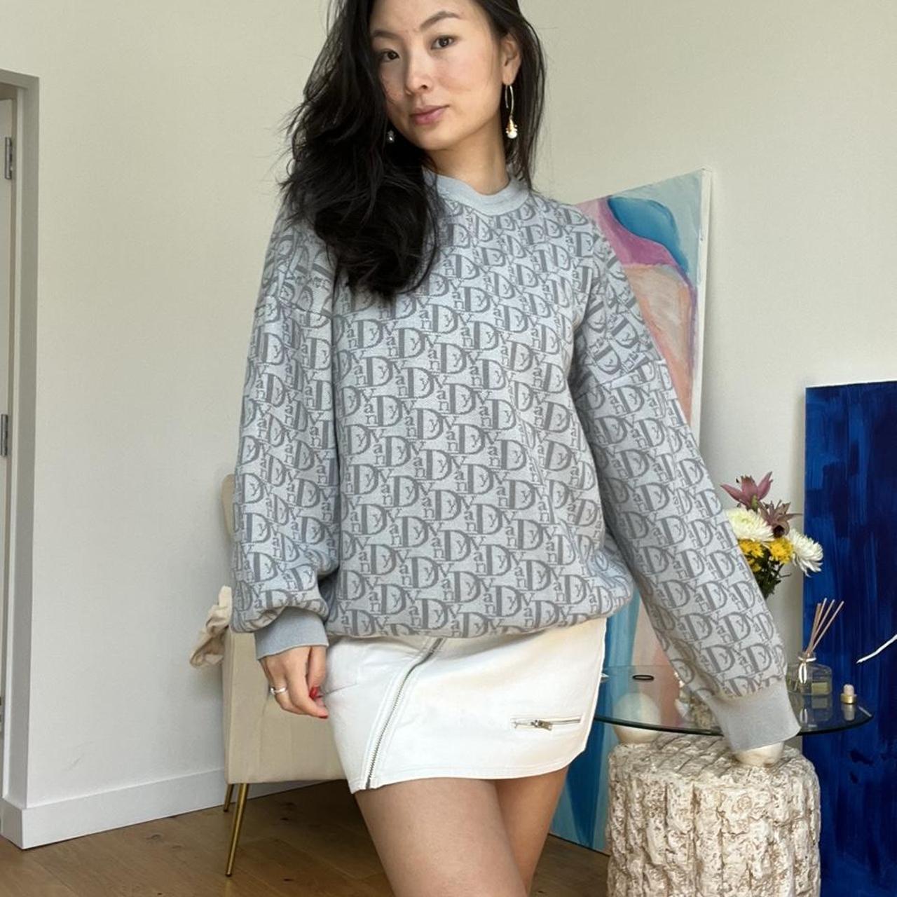 Vandy The Pink Gray Sweater (oversized) Similar