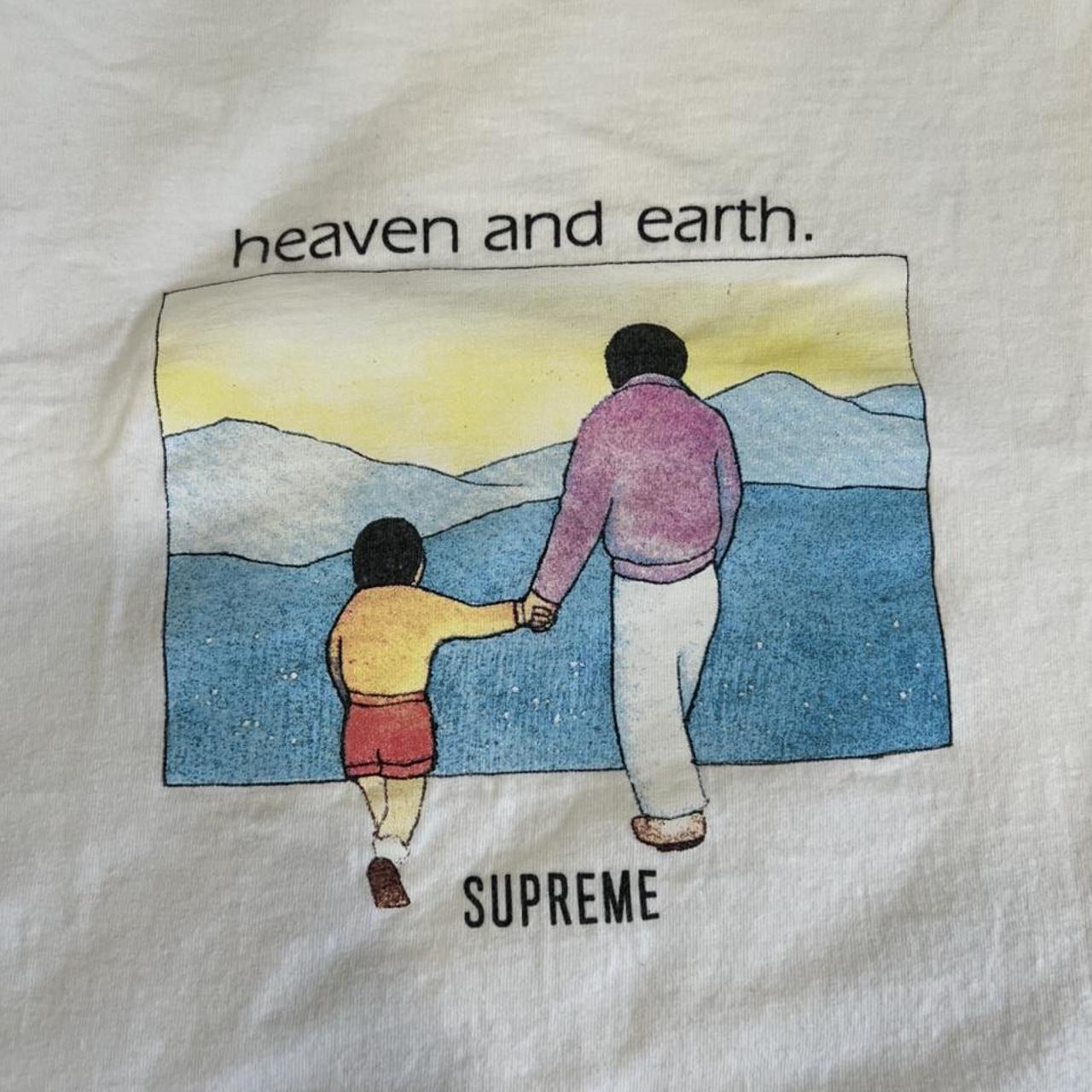 Supreme Heaven and Earth T-Shirt - looking at toys