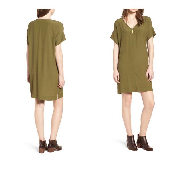 Madewell novel best sale shift dress