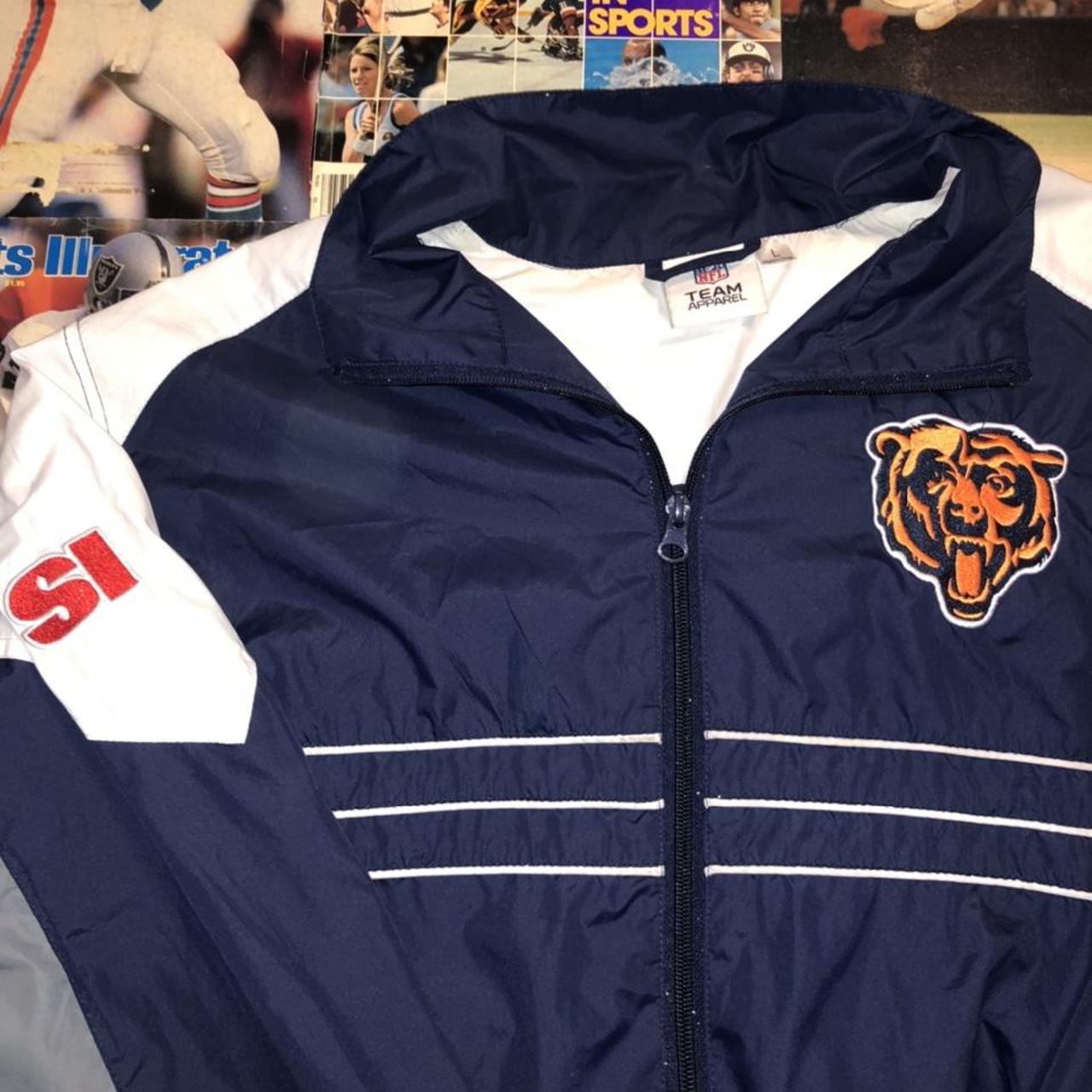 Chicago Bears Sports Illustrated Full-Zip Wind - Depop