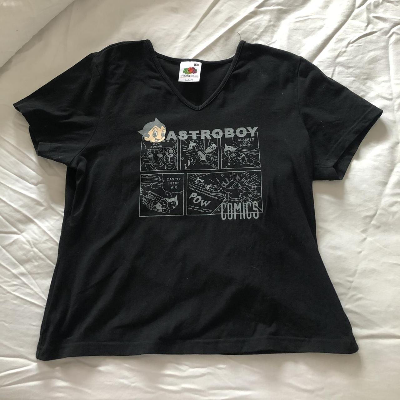 astro boy printed tee. perfect condition, size 10. - Depop