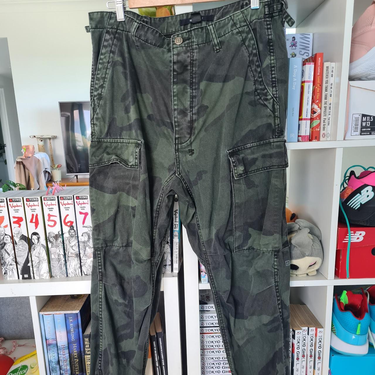 ksubi frequency camo pants