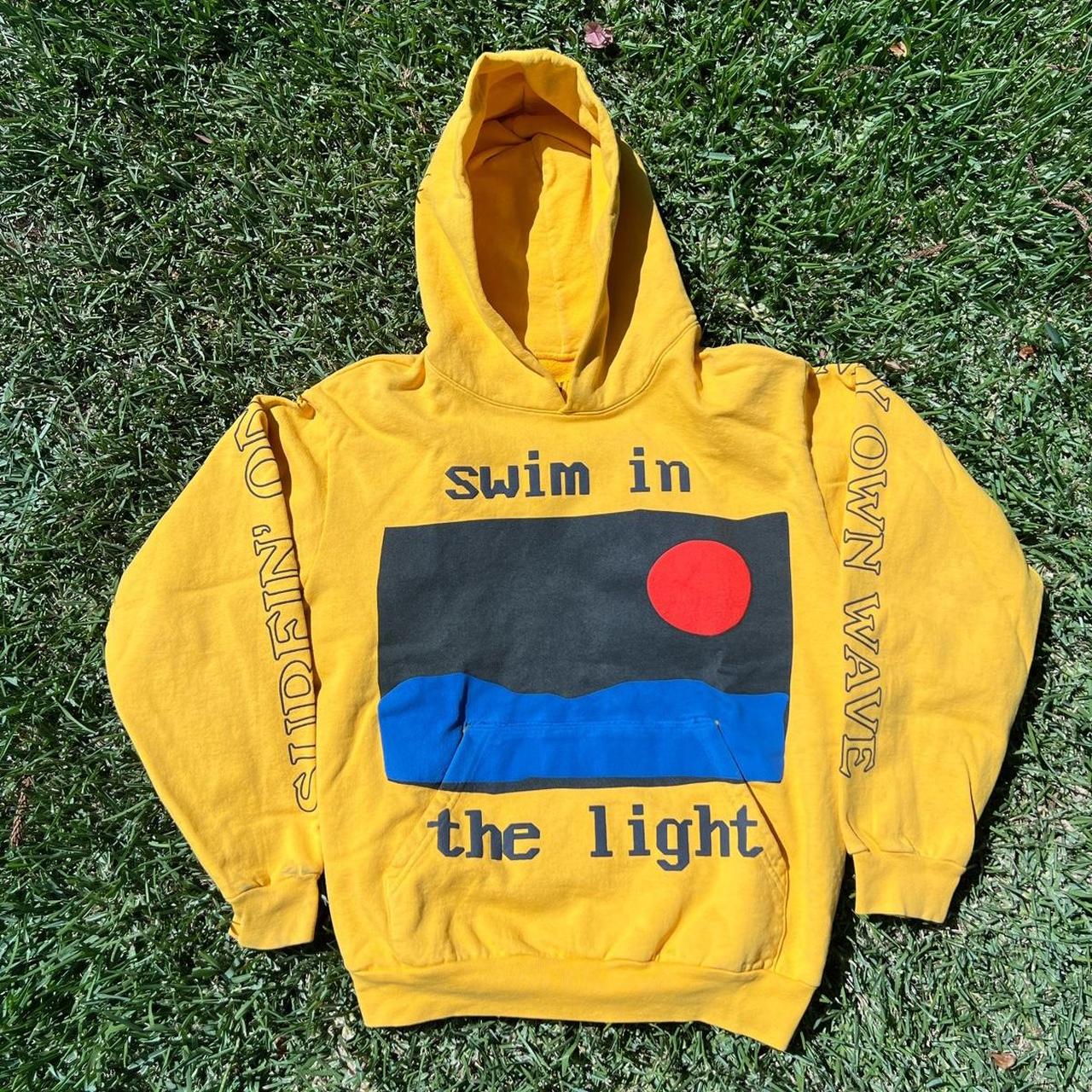 kid cudi 2019 coachella swim in the light yellow Depop