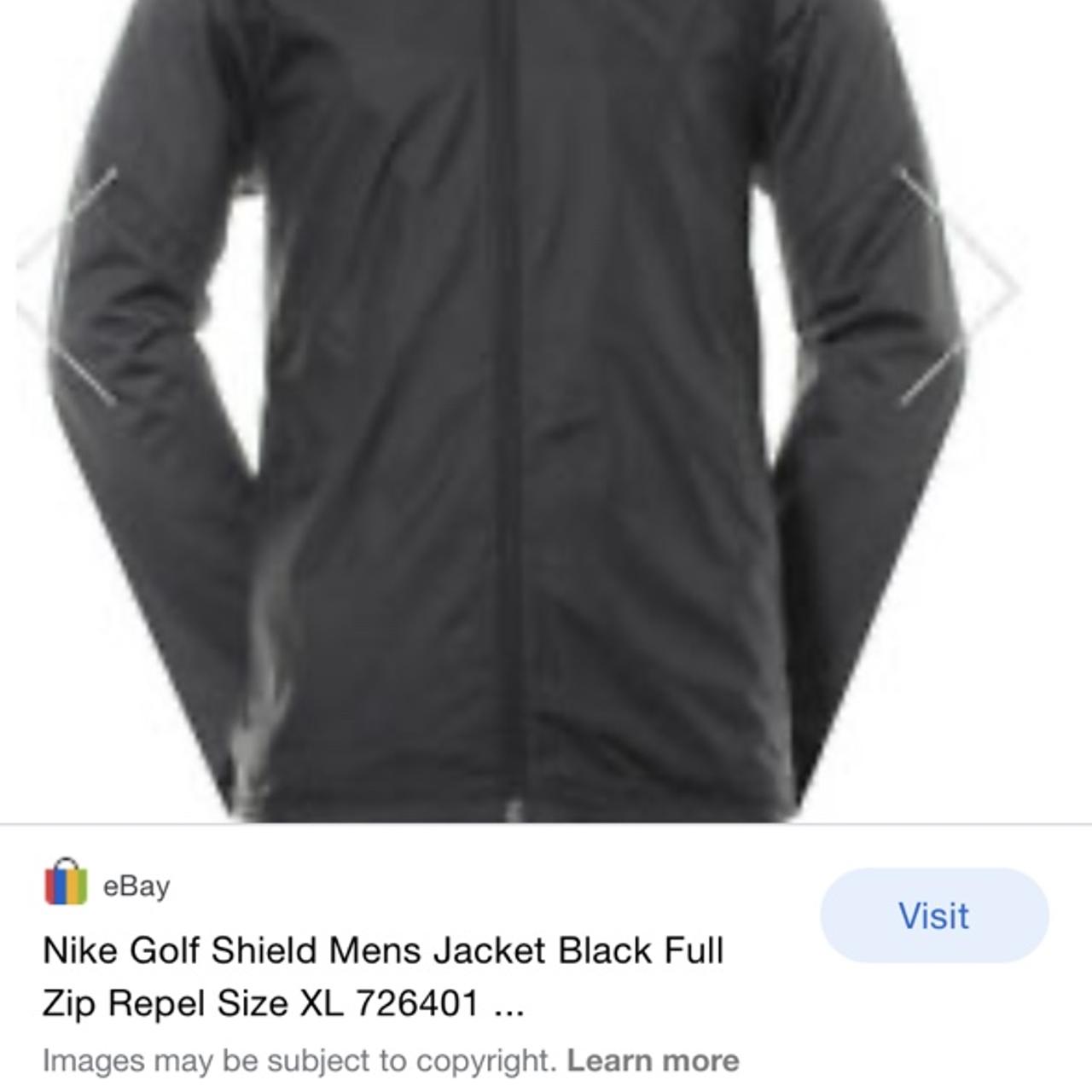 Nike golf rain jacket 100 waterproof. Depop