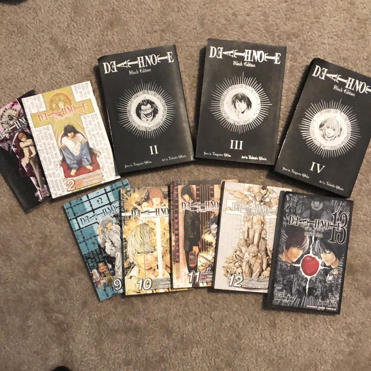 🍎Death Note Manga! 1-13🍎 •1, 2, 9-12 are single... - Depop