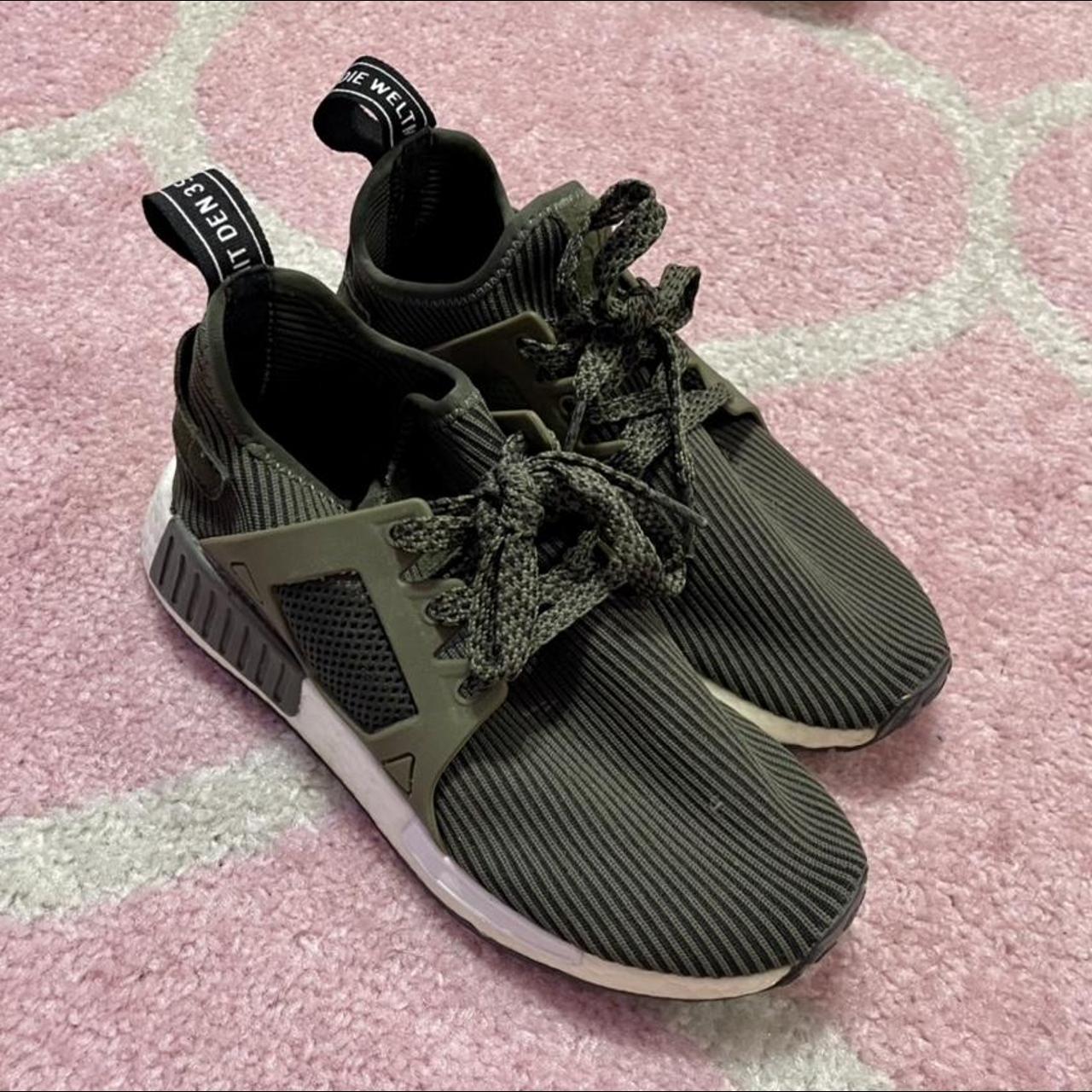 Olive nmd hot sale womens