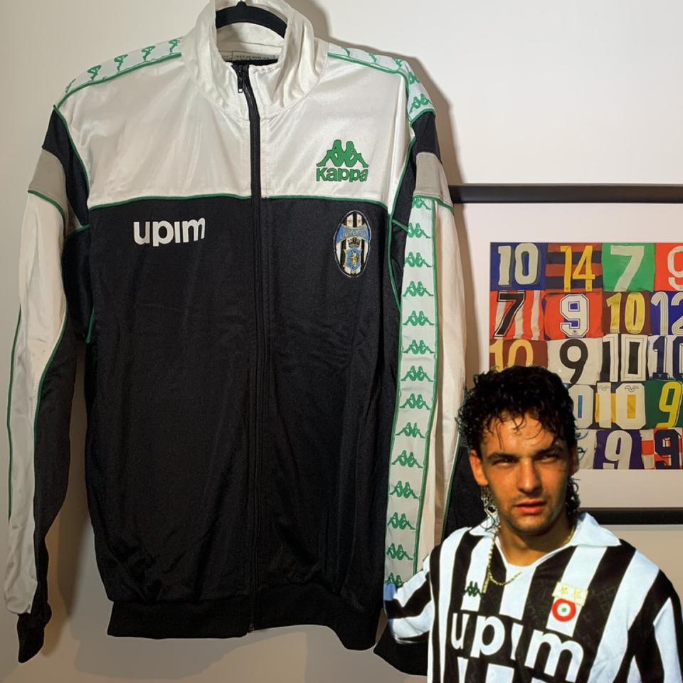 Juventus track suit jacket 1990-91 kappa Upim rare... - Depop