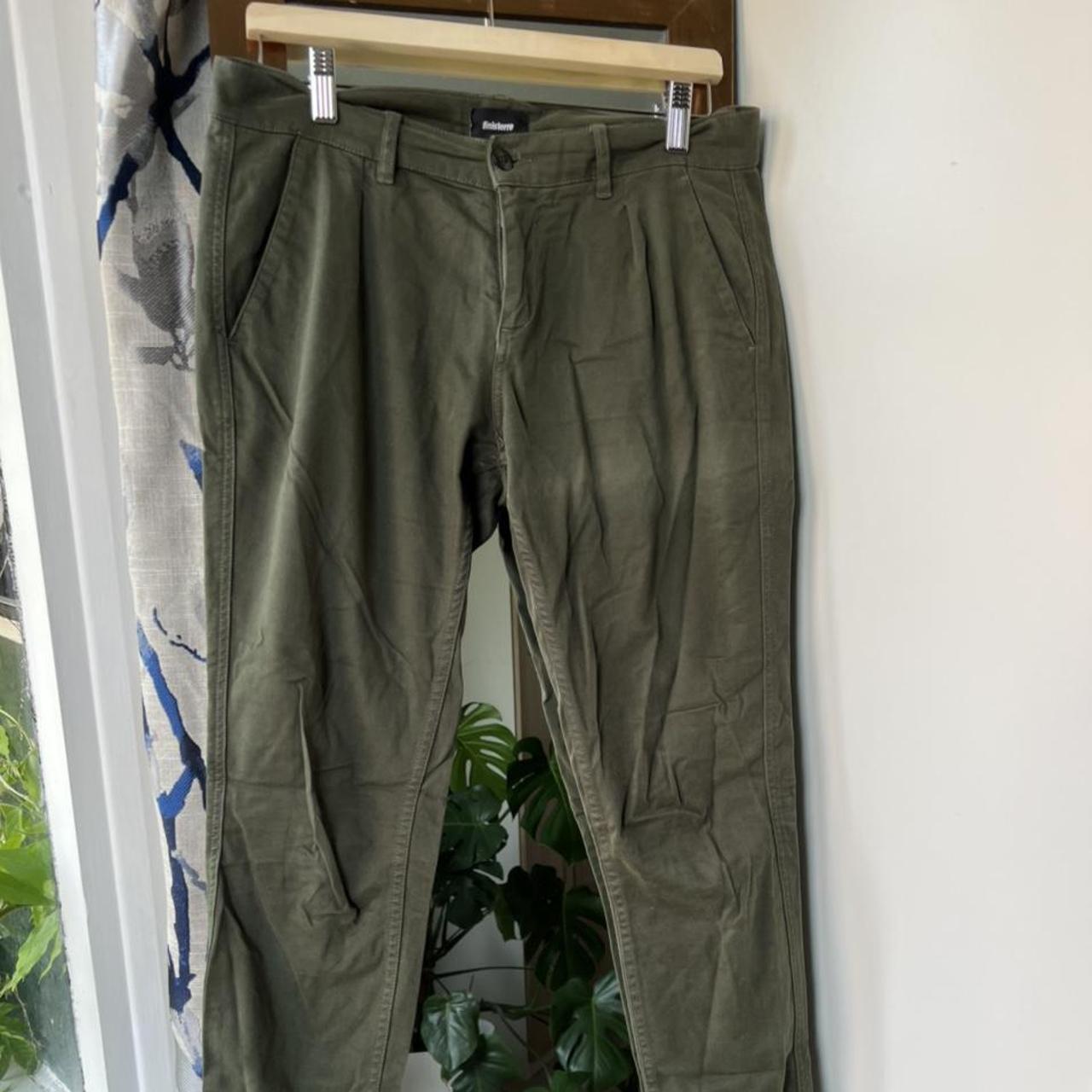 Finisterre green chinos. Wore them a bit but still... - Depop