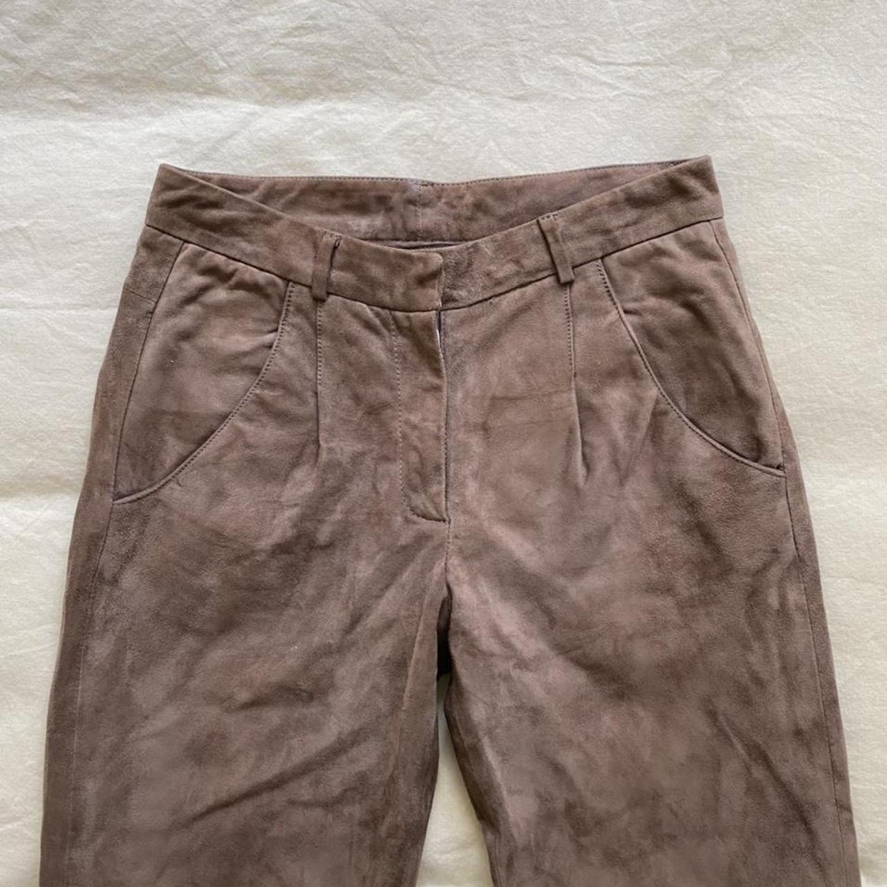 Product Image 2 - 100% italian suede leather pants