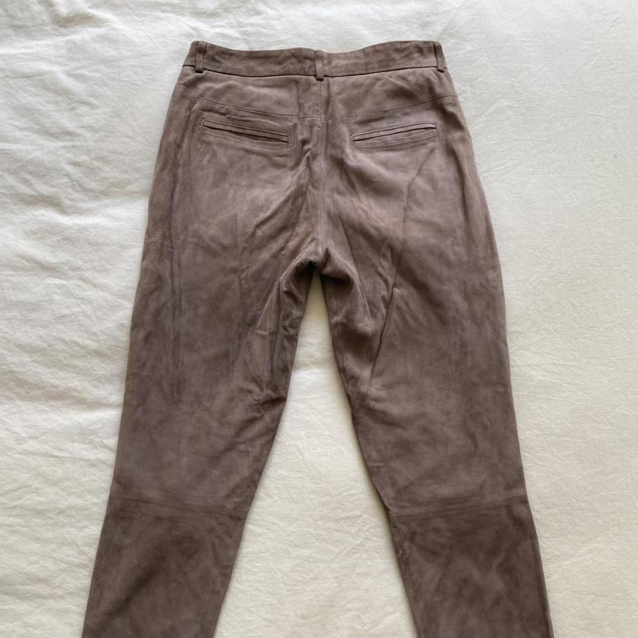 Eleventy Women's Tan and Brown Trousers (3)