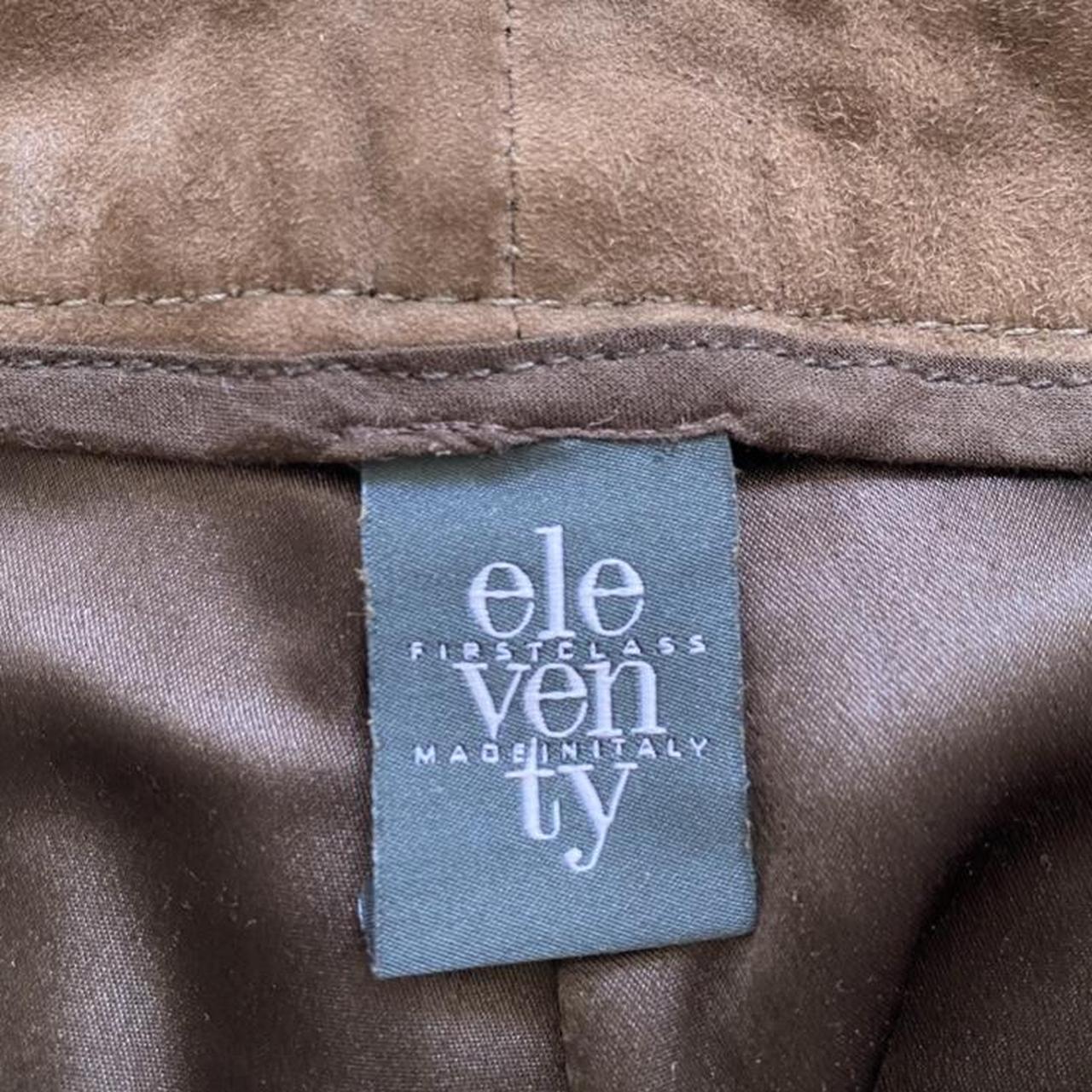 Eleventy Women's Tan and Brown Trousers (4)