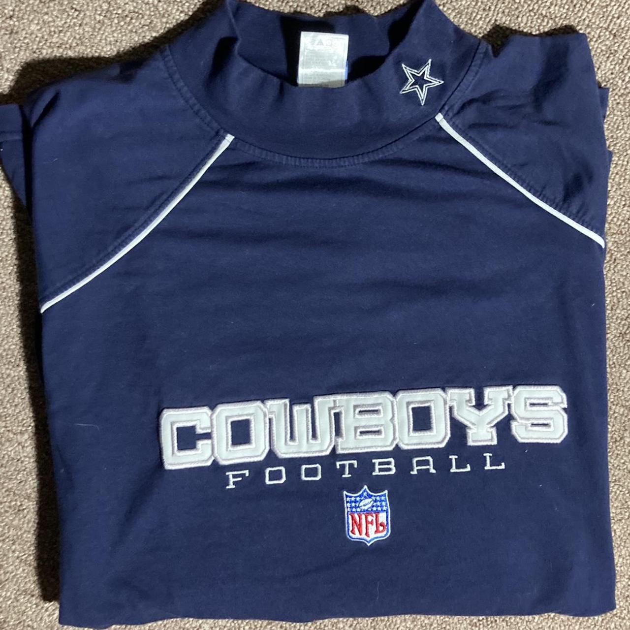 Vintage Reebok NFL Dallas Cowboys Leather - Depop