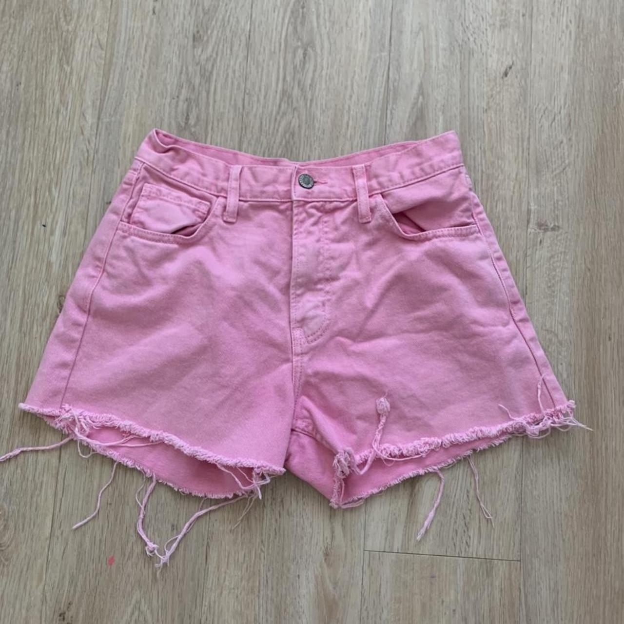 Brandy Melville Women's Pink Shorts | Depop