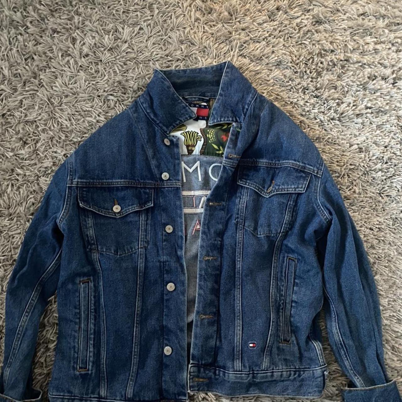 Tommy Hilfiger Men's Blue Jacket | Depop