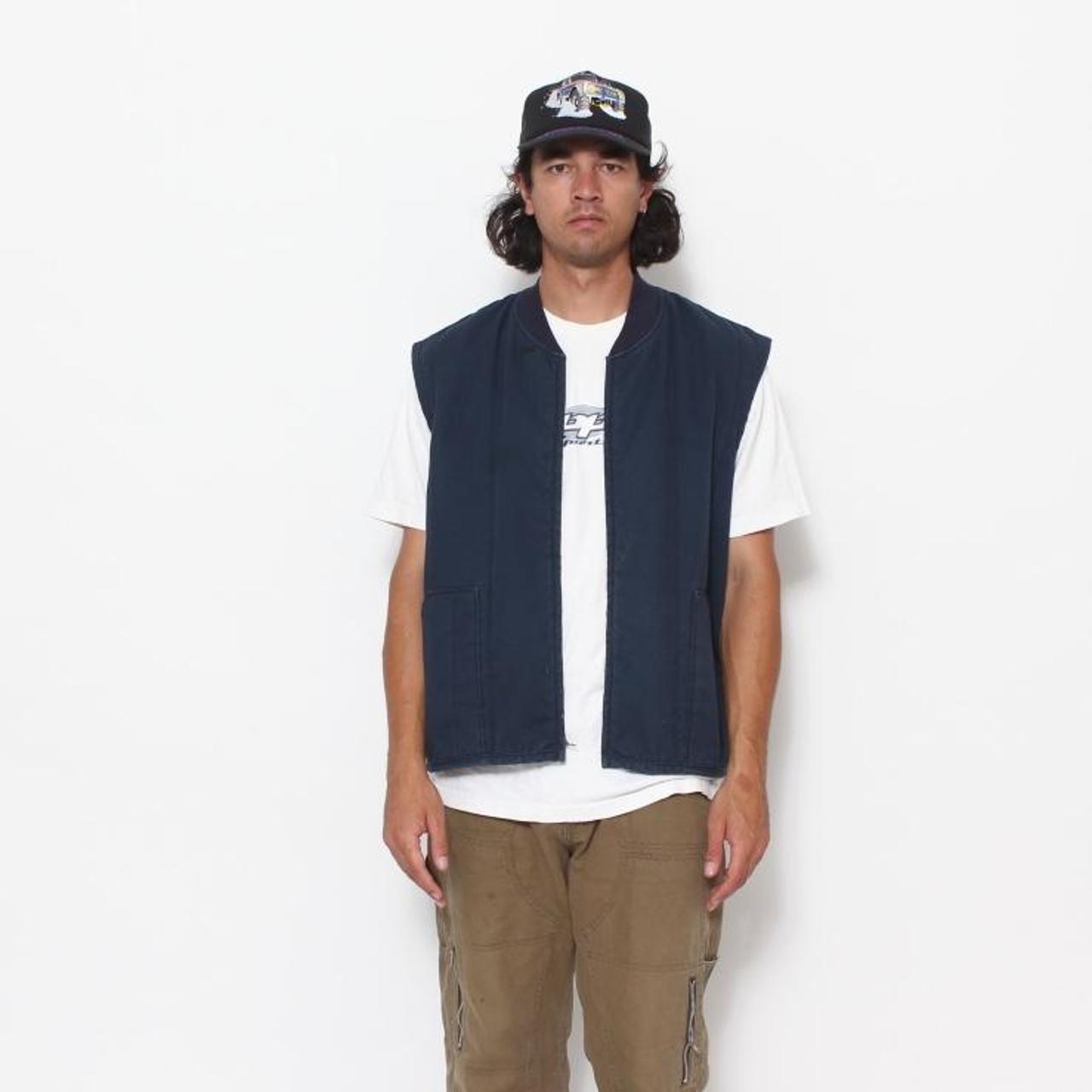 navy-blue-zip-up-vertical-striped-quilted-work-vest-depop