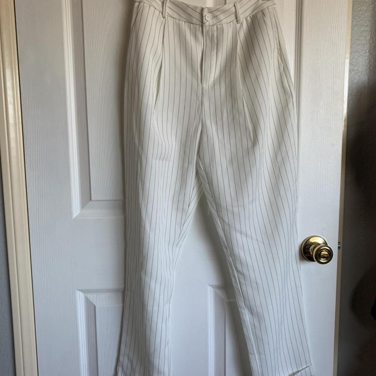 New Forever 21 striped black and white pants. No... - Depop