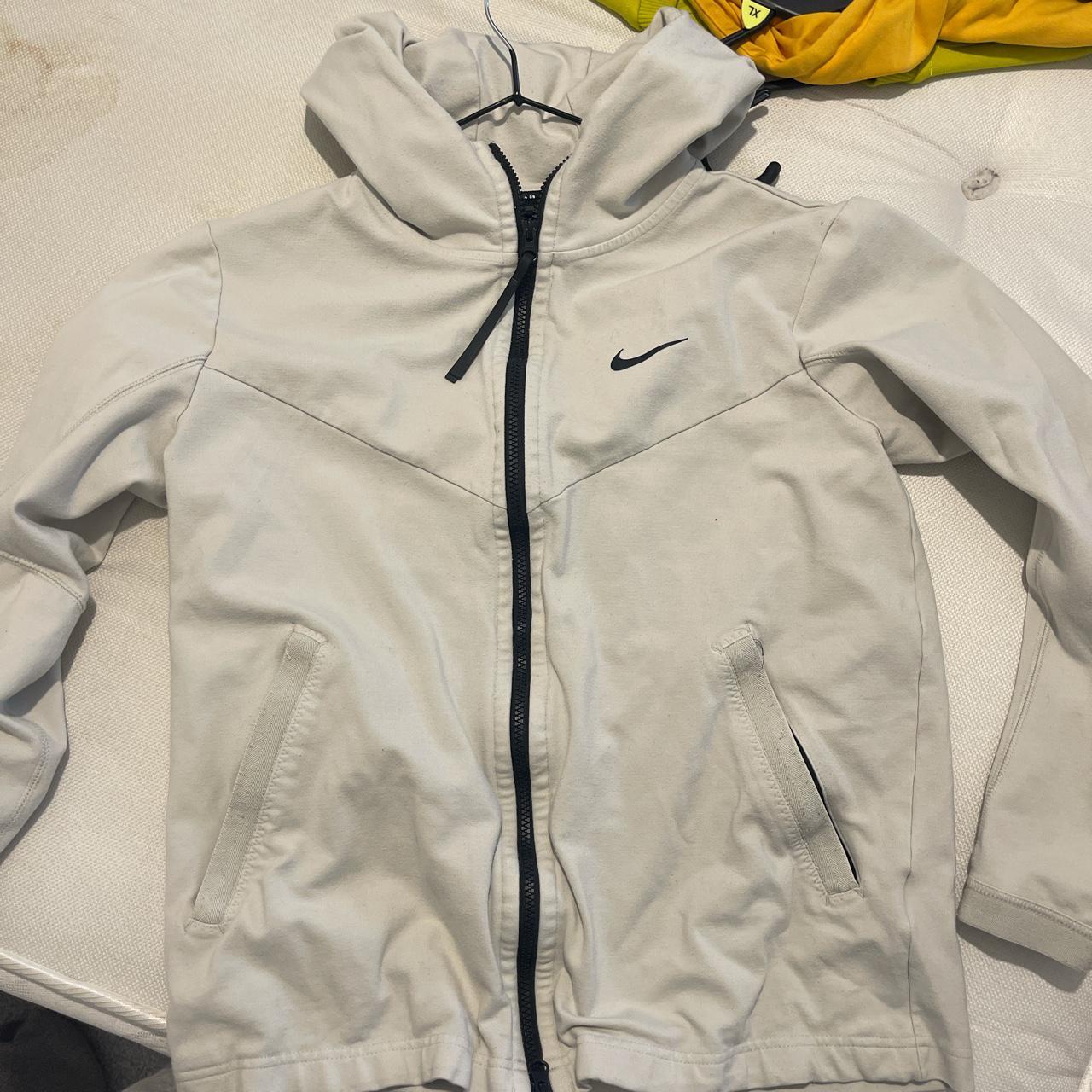 Nike tech pack hoodie in stone - Depop