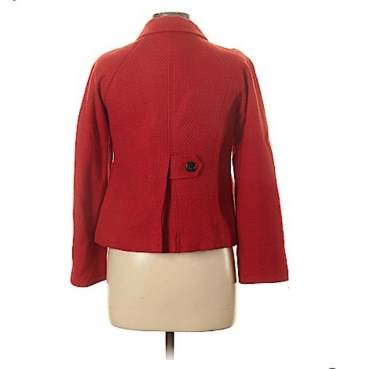 Women's Red and Black Coat (2)